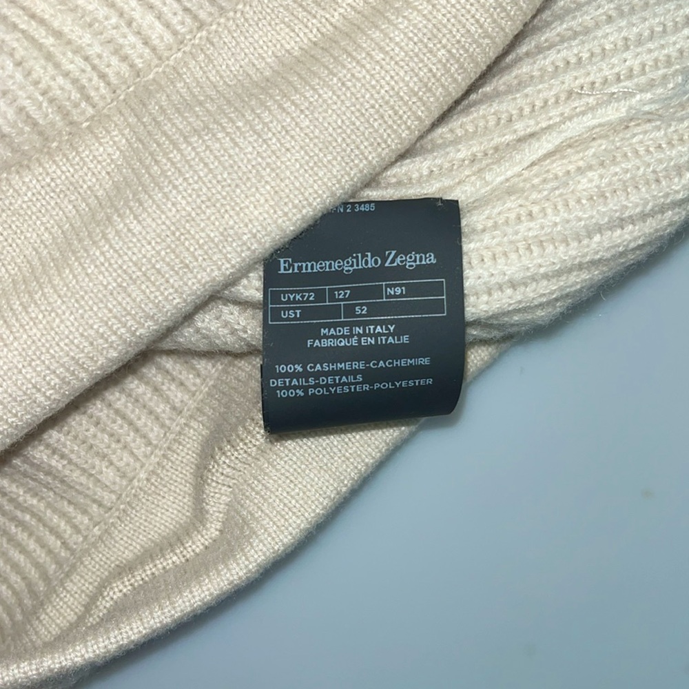 ERMENEGILDO ZEGNA Chunky Quarter Button/Zip Up Sweatshirt ❣️ - Picture 11 of 12